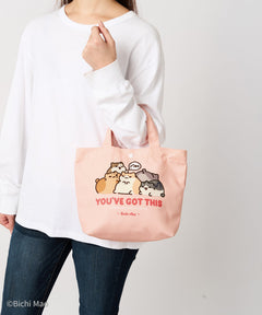 Bichi Mao Official Merch - Pawsitively Pink Tote Bag ୨♡୧