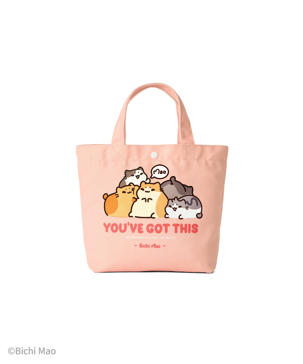 Bichi Mao Pawsitively Pink Tote Bag
