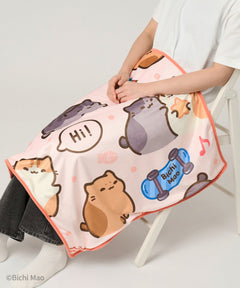 Bichi Mao Official - Mini Throw Blanket, Perfect Lap, Sofa & Travel Blanket