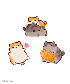 Bichi Mao Official - Kawaii Sticker Set + Collectible Stickers
