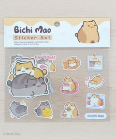 Bichi Mao Official - Kawaii Sticker Set + Collectible Stickers